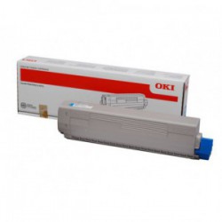 Toner Oki C822 7,3K cyan