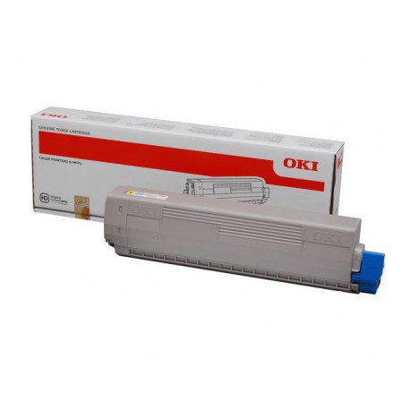 Toner Oki C822 7,3K geel