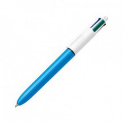 Balpen BIC 4-kleuren M/ds12