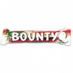 Chocoladereep Bounty puur/pak 24