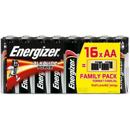 Batterij Energizer Alkaline Power 16xAA