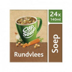 Soep Cup-a-soup Rundvlees 140ml/ds 24