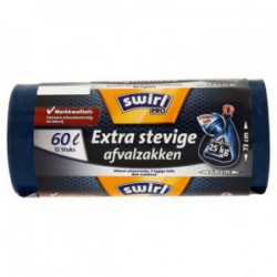 Afvalzak Swirl extra strong 60L/ds8x12