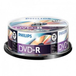 DVD-R Philips 4,7GB spindle 25