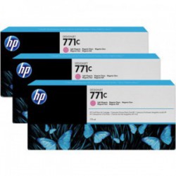 3-PACK HP B6Y35A NR 771 L. MAGENT/PK3