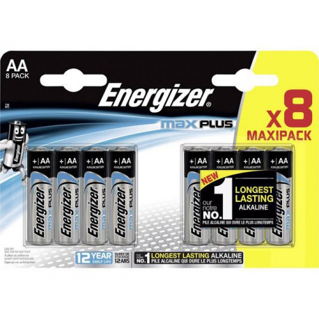 Batterij Energizer Max Plus AA/pk8